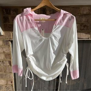 Anthropologie Maeve Shirt Size L